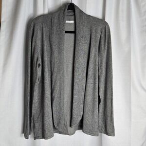 Grey Cyrus Sweater‎ Cardigan sz L